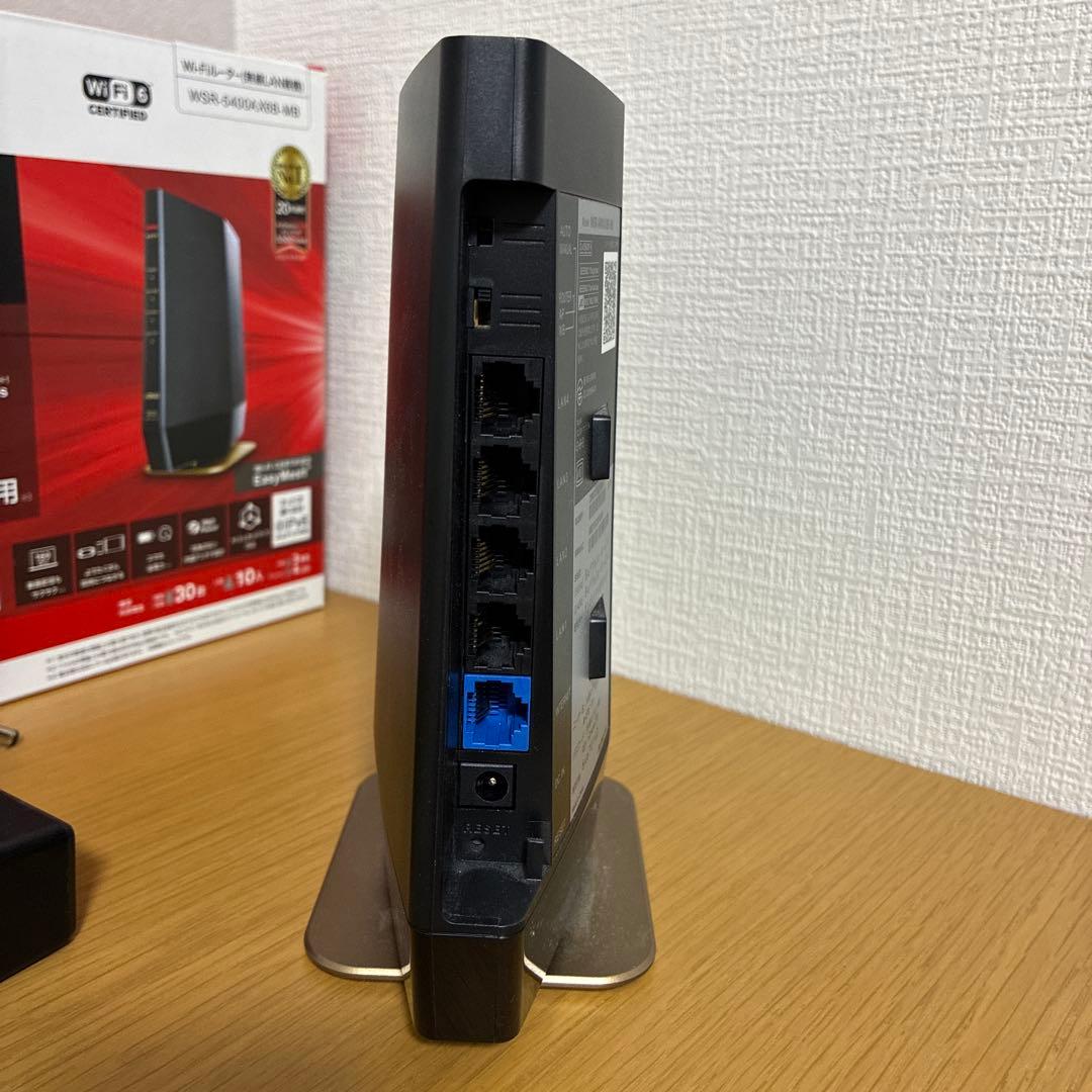 BUFFALO 無線LANルーター WSR-5400AX6B-MB