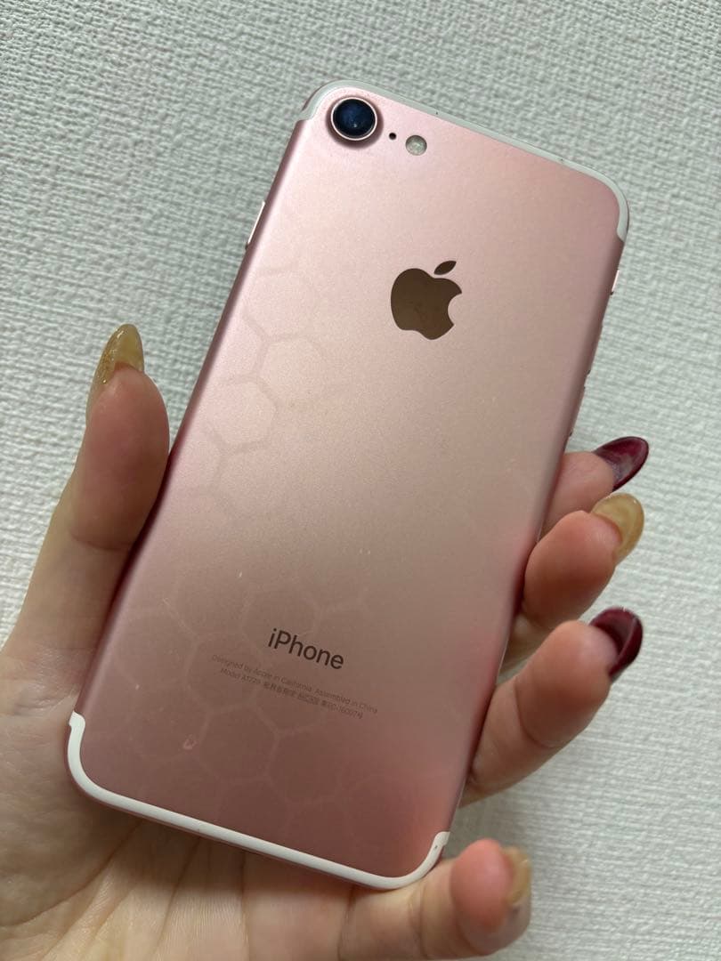 iPhone 7 ローズゴールド 128GB SIMフリー 箱あり