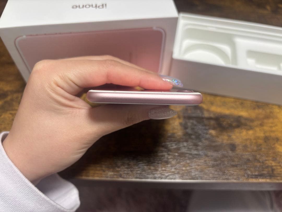 iPhone 7 ローズゴールド 128GB SIMフリー 箱あり