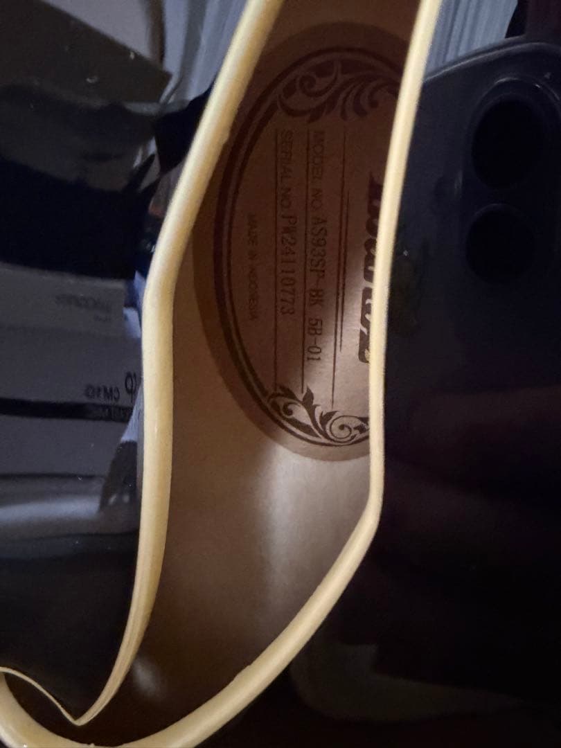 Ibanez AS93SP BK セミアコ　エレキギター