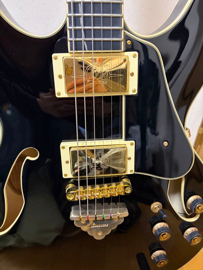 Ibanez AS93SP BK セミアコ　エレキギター