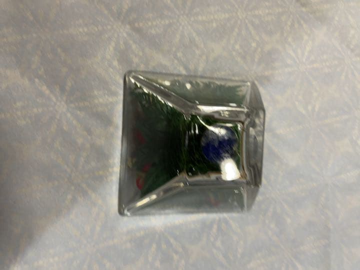 新品、高級ドライフラワーガラスケース入り　定価2万円位プレゼント