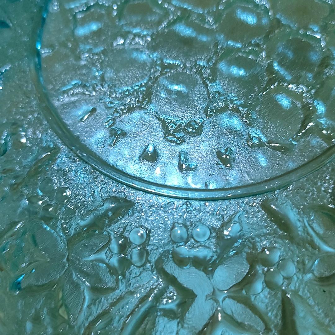 希少デッドストックイタリア製ヴィンテージ ガラスボウル6SET ターコイズブルー