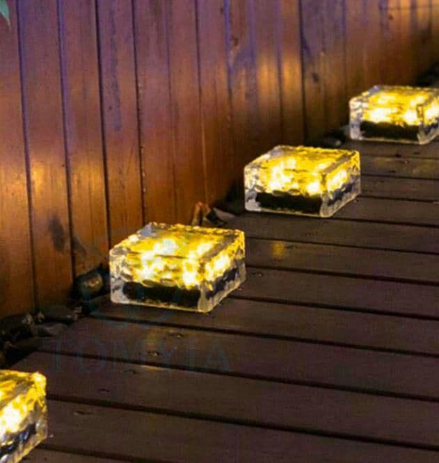 6枚ソーラーライト ガーデンライト 防水 アウトドアライト 歩道 屋外などに3