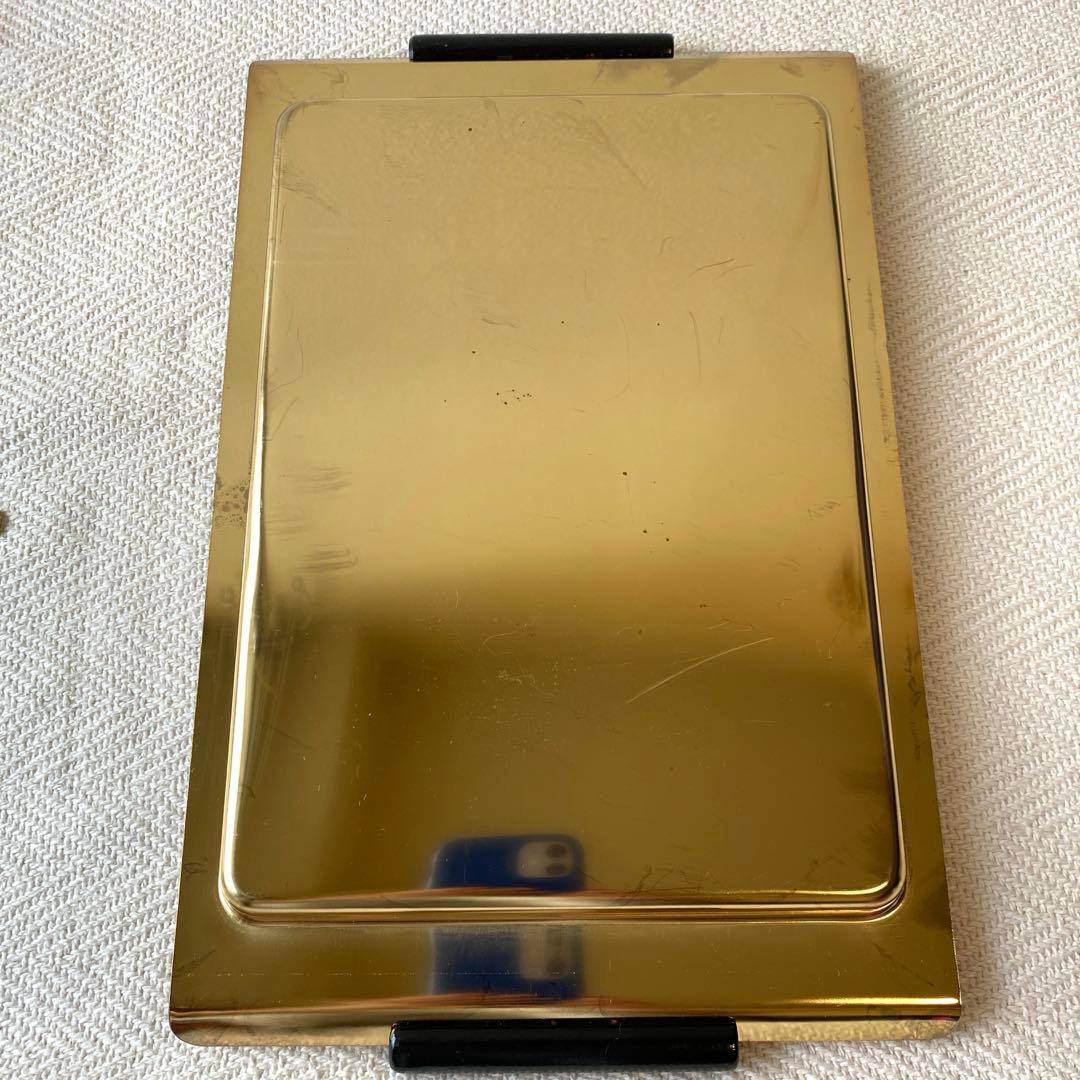 Canクリスタル硝子 金スウィーツプレート ティータイムセット16点セット売り❗️