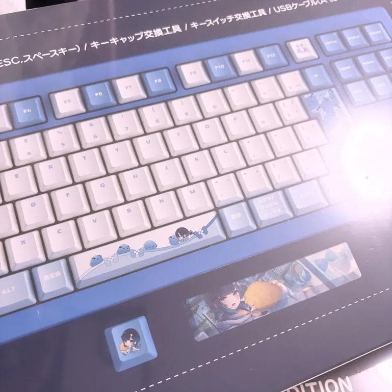 VSPO! GEAR ゲーミングキーボード 紡木こかげEDITION 新品未開封