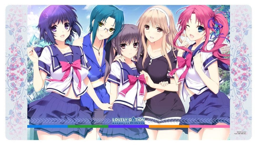 LOVELY×CATION ねくねっとガールズラバーマット プレイマット