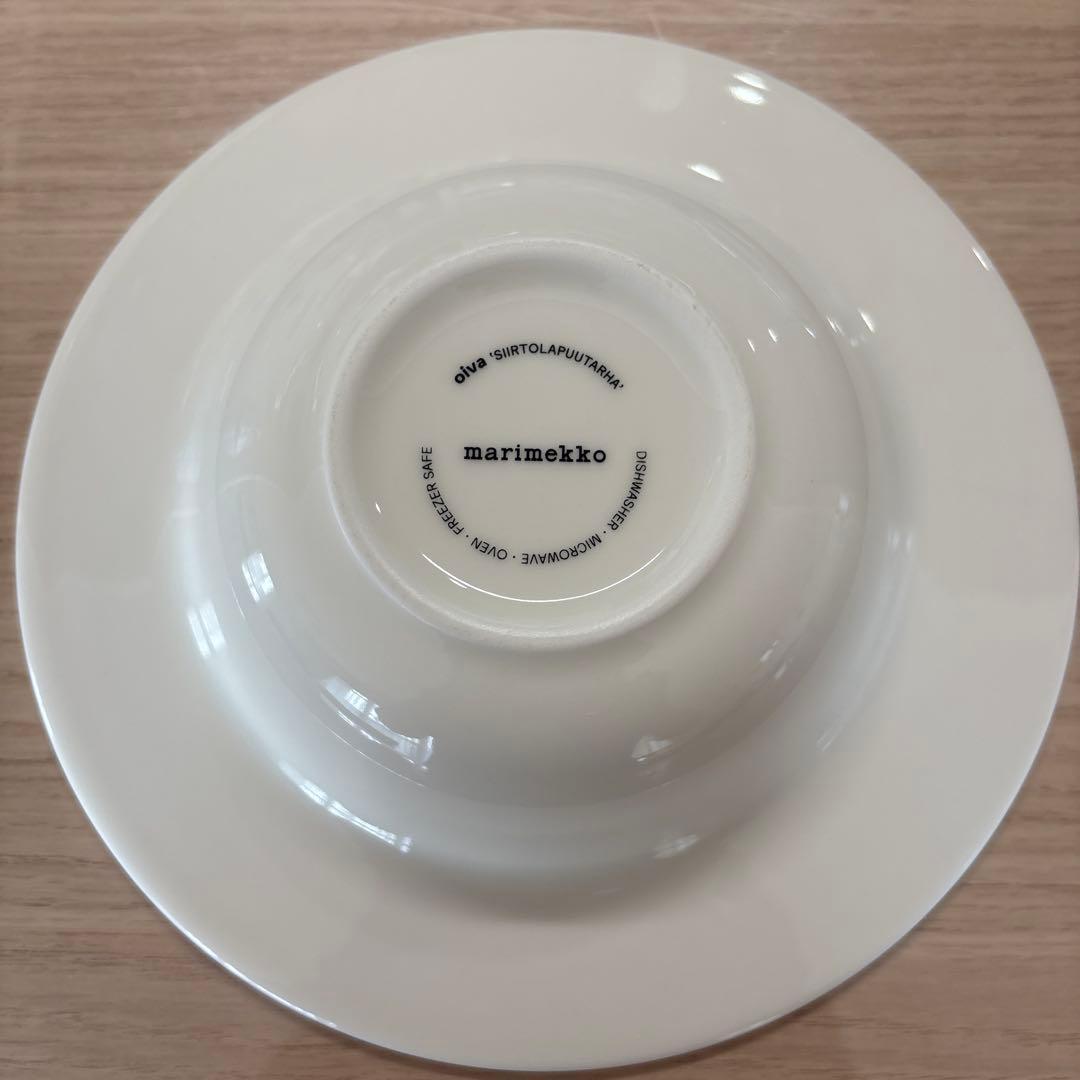 (マリメッコ)ディーププレート　2個セット