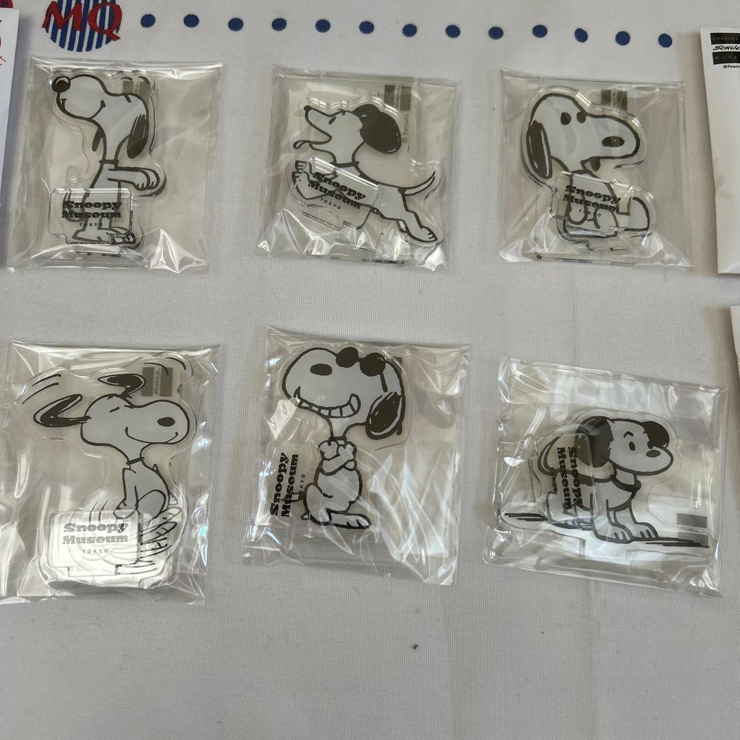 スヌーピー アクリルスタンド ６個セット