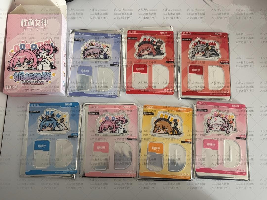 【中国限定】NIKKE　doro モニターコンパニオン　アクリルスタンド　全種