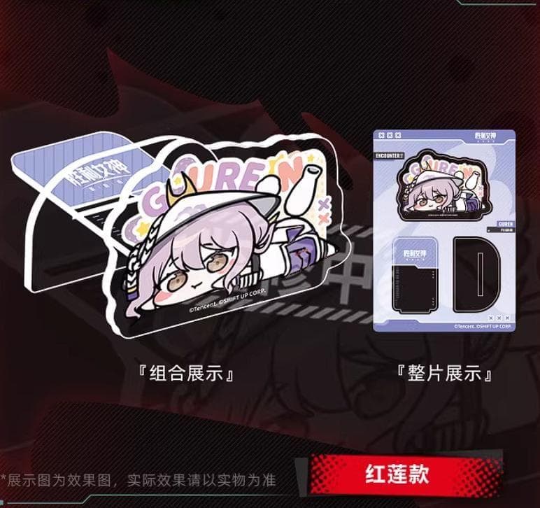 【中国限定】NIKKE　doro モニターコンパニオン　アクリルスタンド　全種