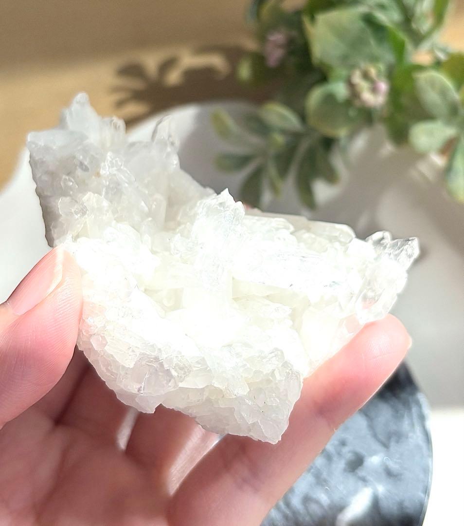 ファーデンクォーツクラスター 天然石 水晶 パワーストーン〈2801320〉