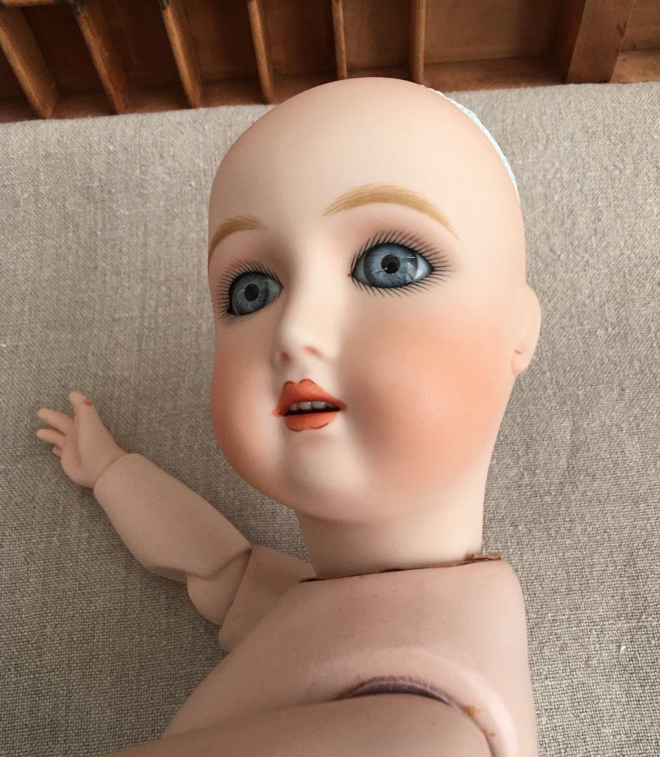 ビスクドール JULLIEN 11(2/22J ヌードボディー 43cm 難あり