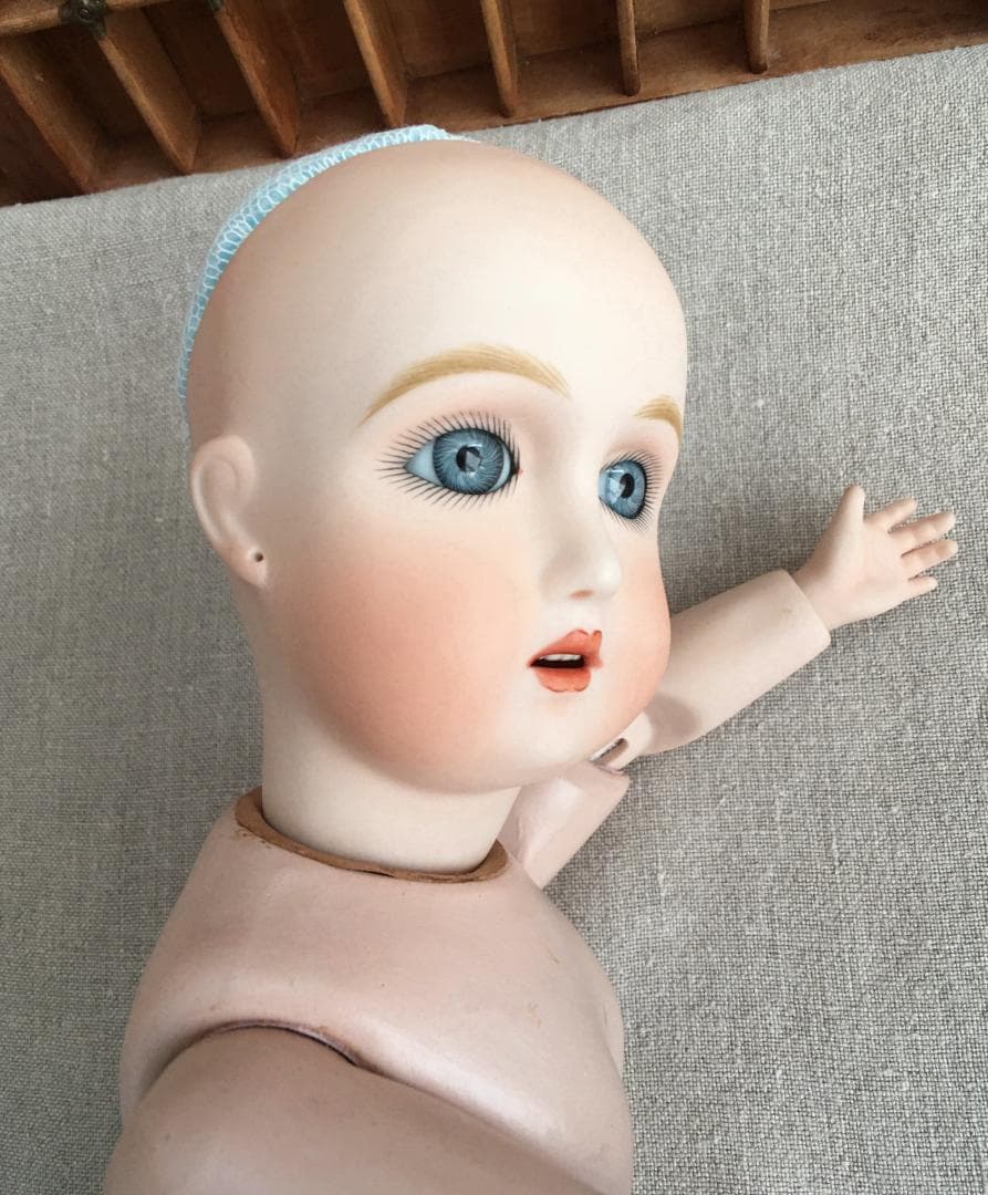 ビスクドール JULLIEN 11(2/22J ヌードボディー 43cm 難あり