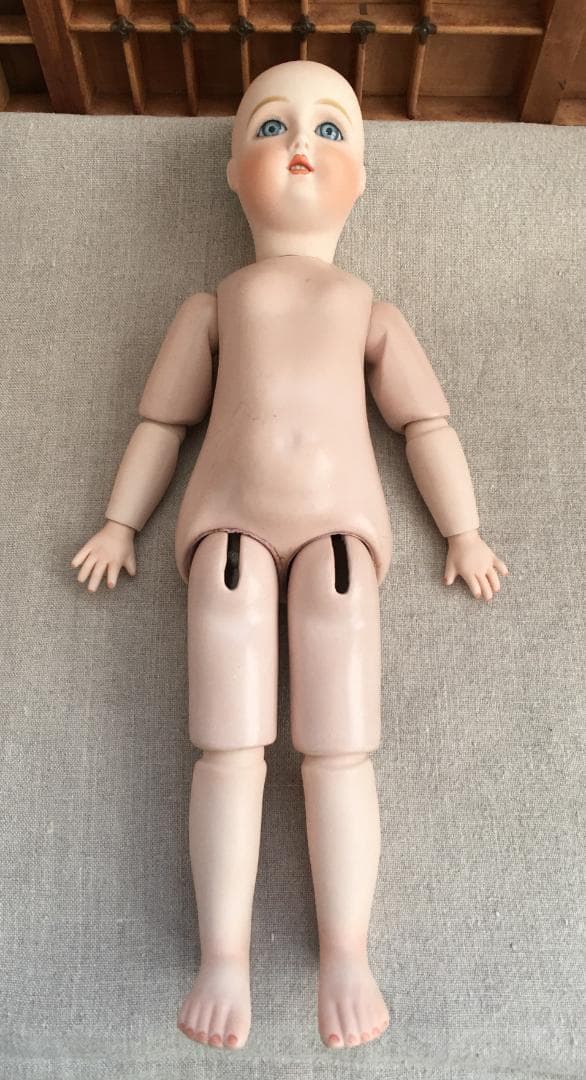 ビスクドール JULLIEN 11(2/22J ヌードボディー 43cm 難あり