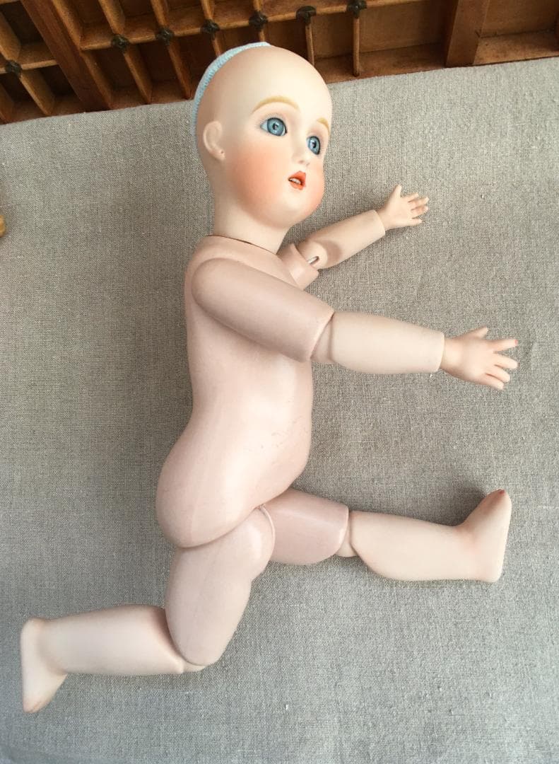 ビスクドール JULLIEN 11(2/22J ヌードボディー 43cm 難あり