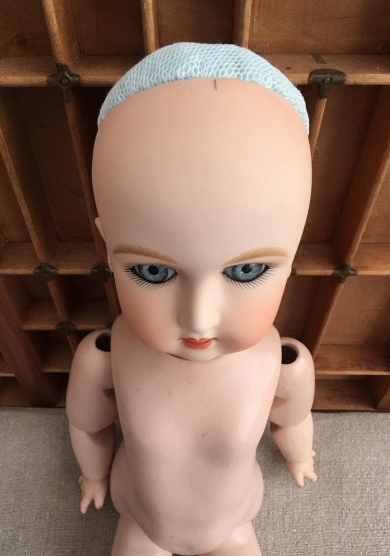 ビスクドール JULLIEN 11(2/22J ヌードボディー 43cm 難あり
