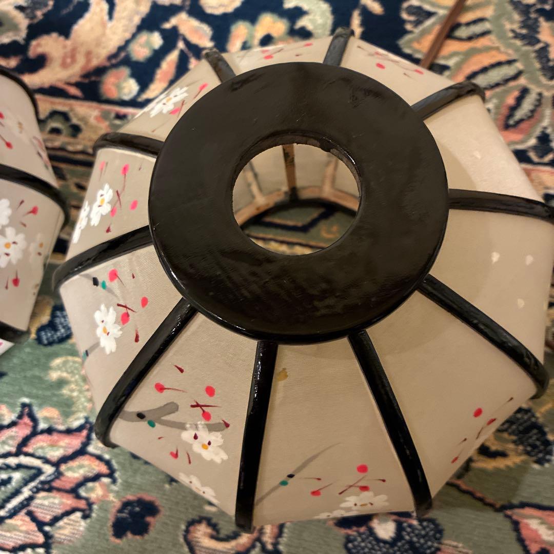 お雛様雪洞　白桜　木製特大雪洞