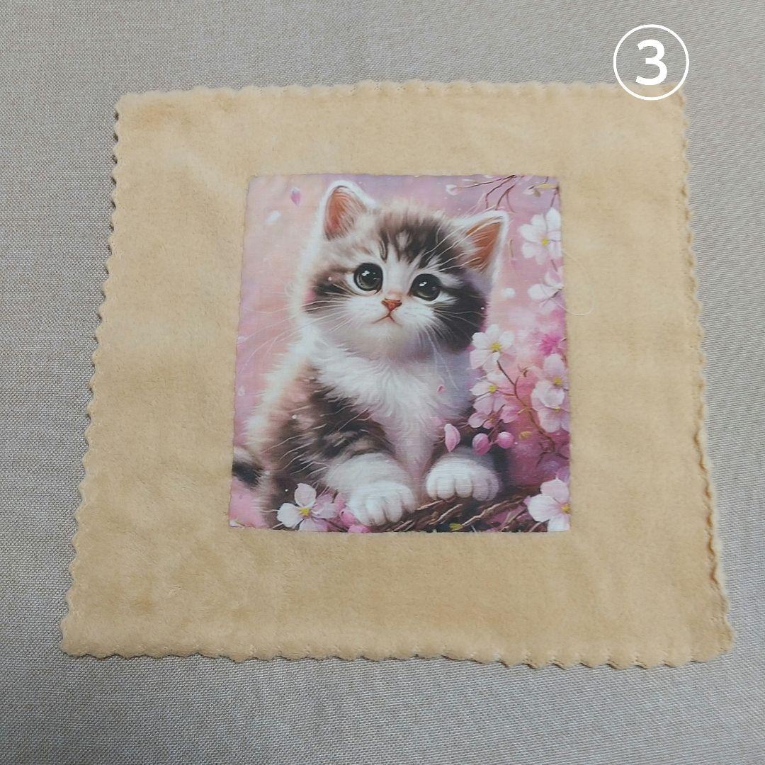 リメイク＊ハンカチ＊ワンちゃん達＊猫ちゃん達＊ハンドメイド