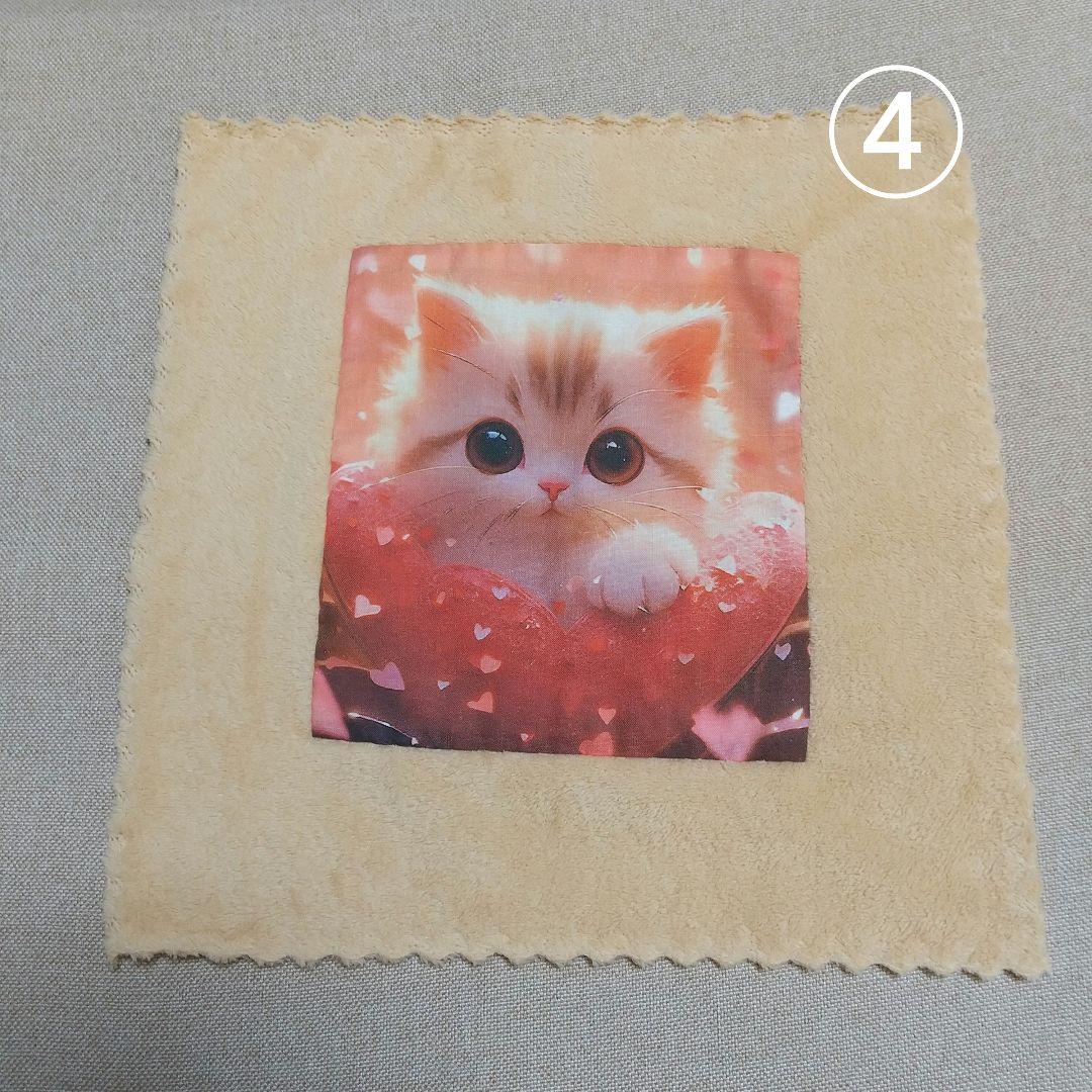 リメイク＊ハンカチ＊ワンちゃん達＊猫ちゃん達＊ハンドメイド