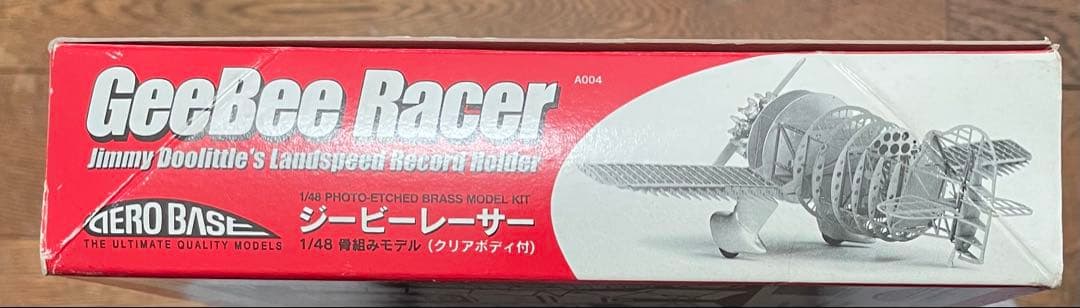 【送料込】 Geebee Racer 1/48骨組みモデル （真鍮パーツ）