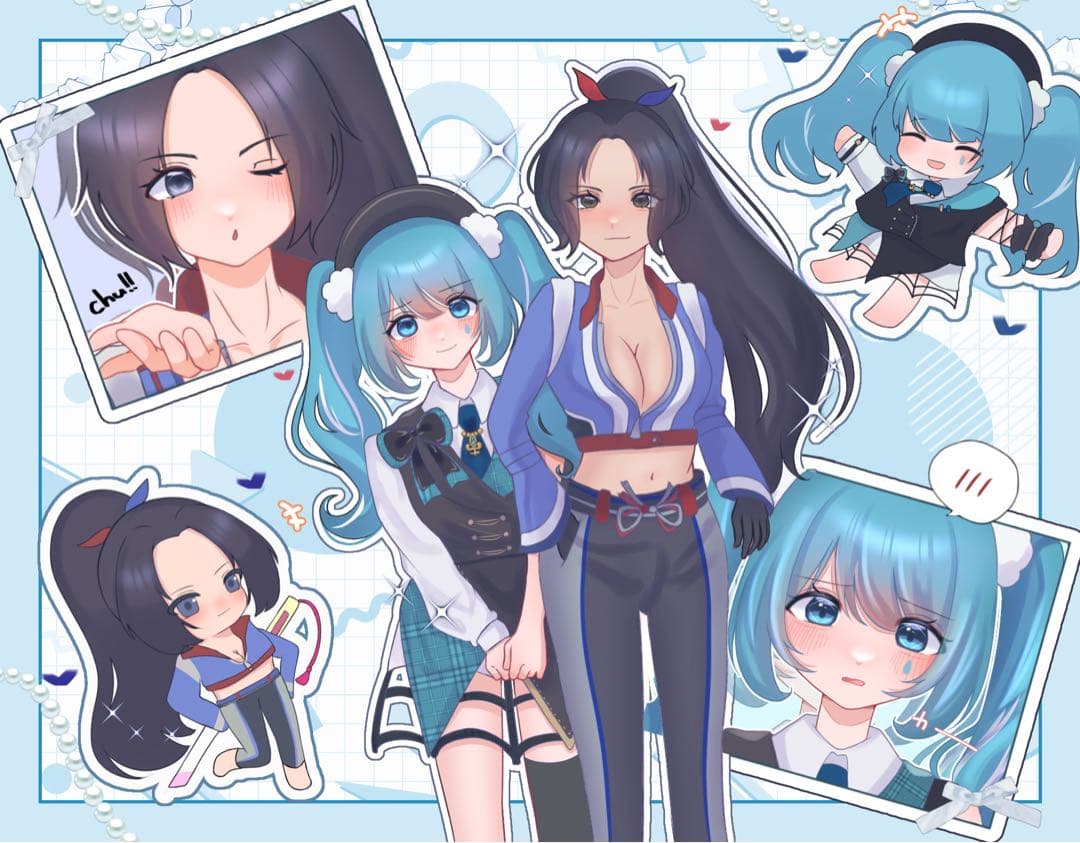 詰め込み 夢絵 オーダー イラスト 停止中