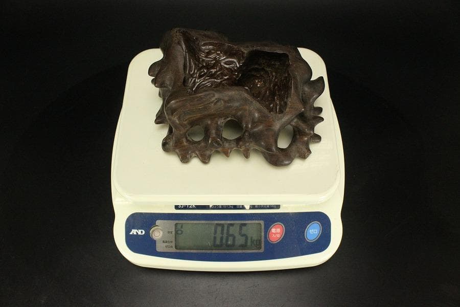 霊璧石 根木台 鑑賞石 中国美術 盆石 太湖石(ZE778)