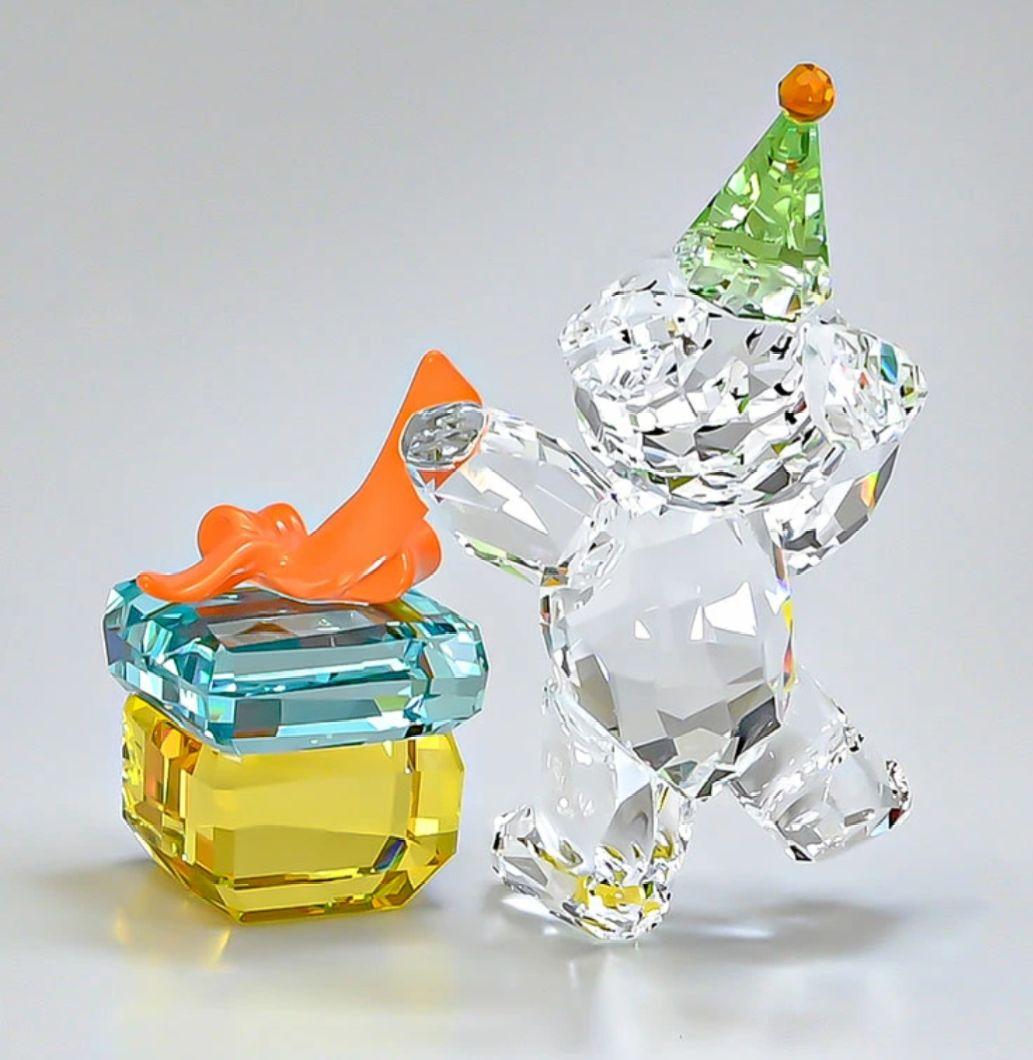 【新品未使用】スワロフスキー クリスベア Best Wishes　廃盤　箱付き