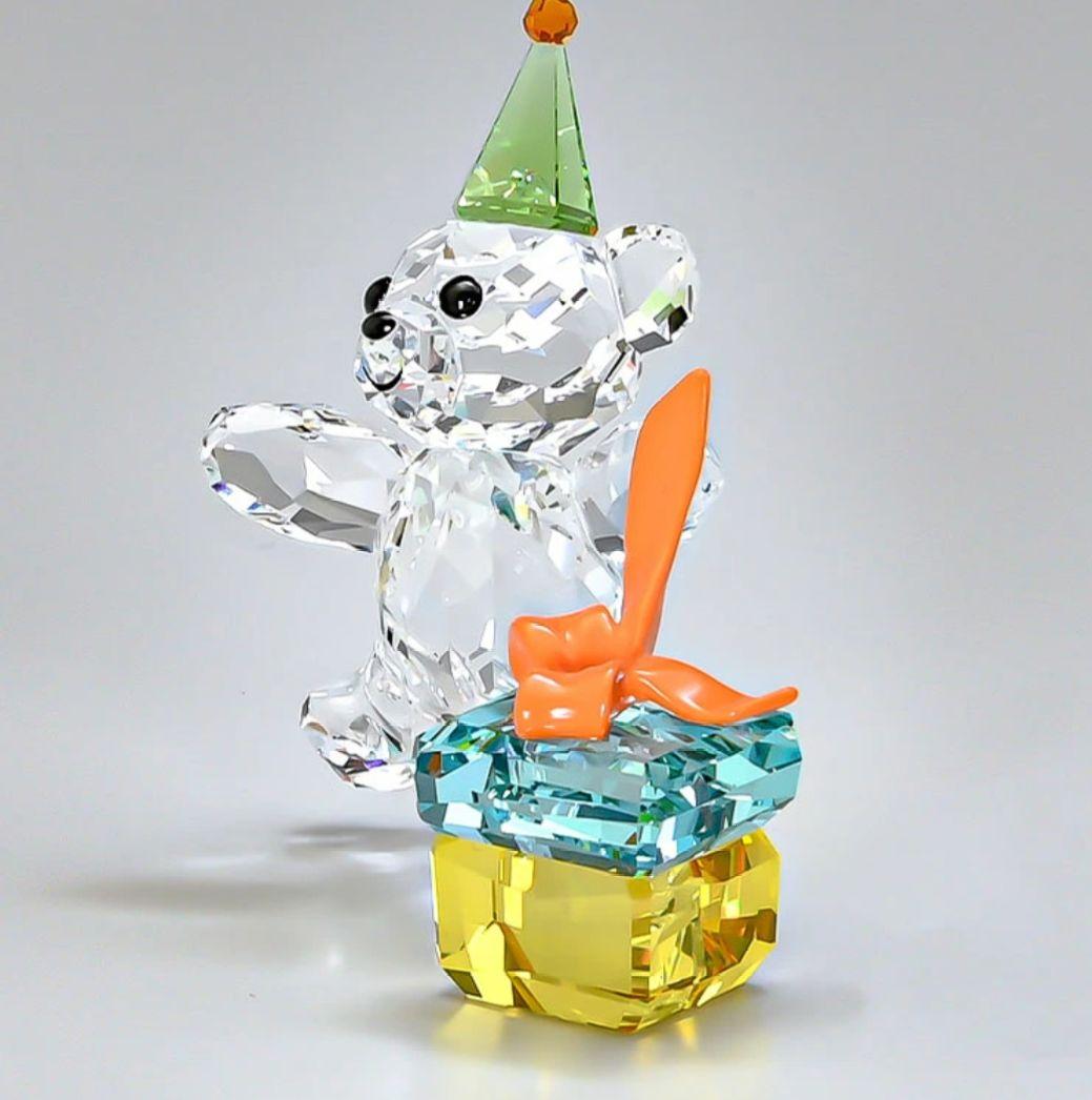 【新品未使用】スワロフスキー クリスベア Best Wishes　廃盤　箱付き