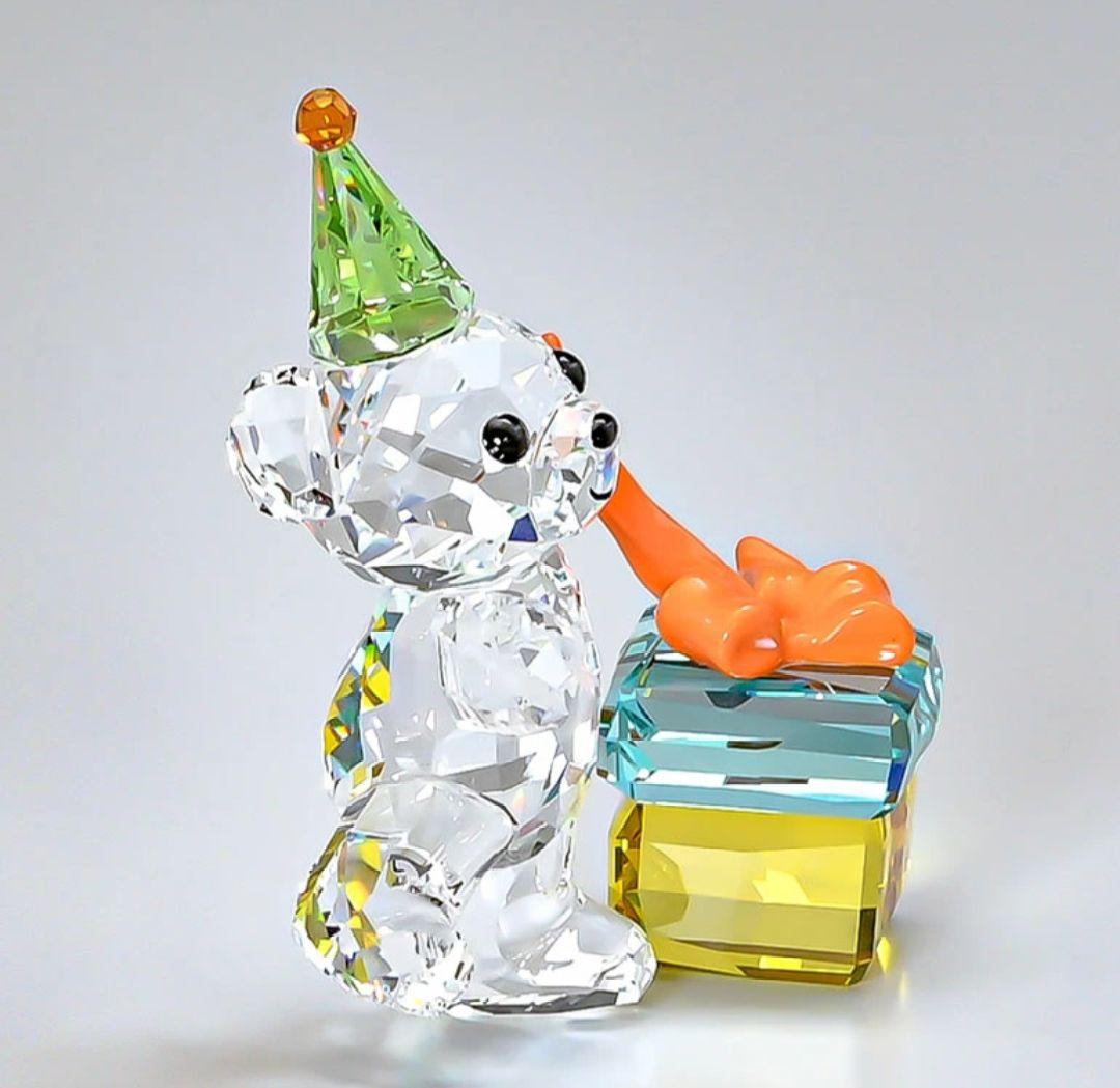 【新品未使用】スワロフスキー クリスベア Best Wishes　廃盤　箱付き