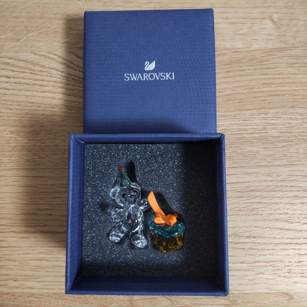 【新品未使用】スワロフスキー クリスベア Best Wishes　廃盤　箱付き
