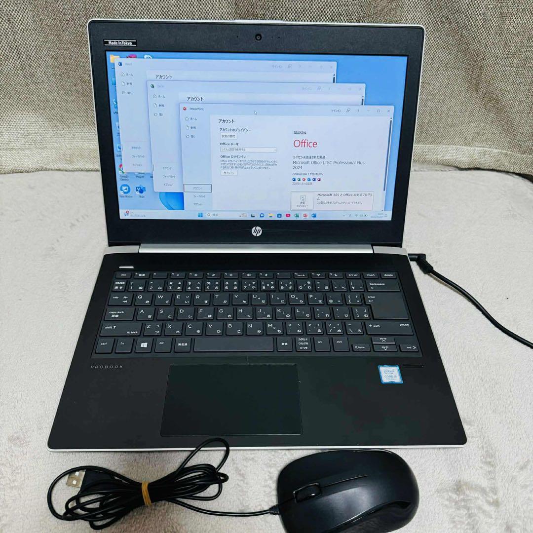 S310 HPノートパソコンSSD第7世代 WEBカメラWin11オフィス付き