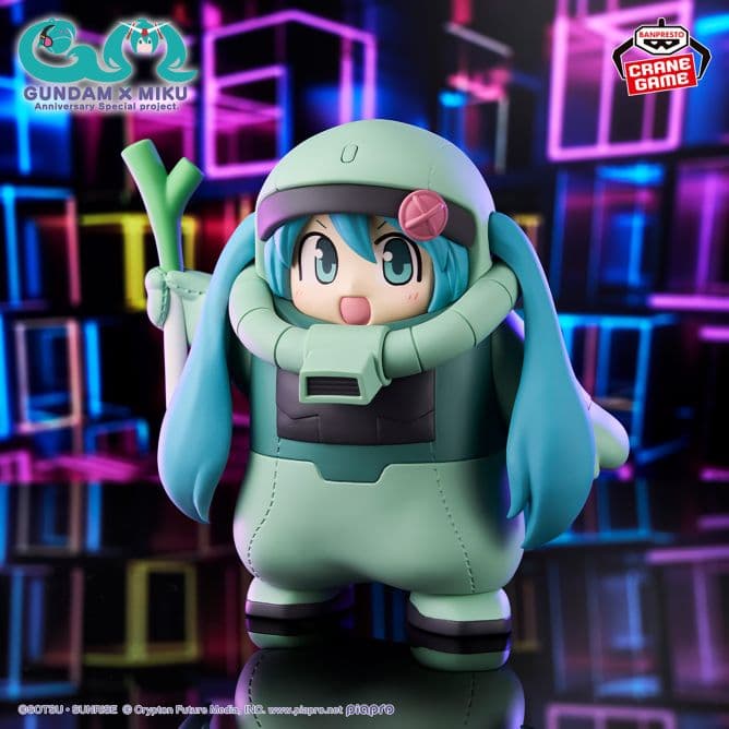 初音ミク　機動戦士ガンダム　ザクぐるみ　45周年　グッズ　11点セット