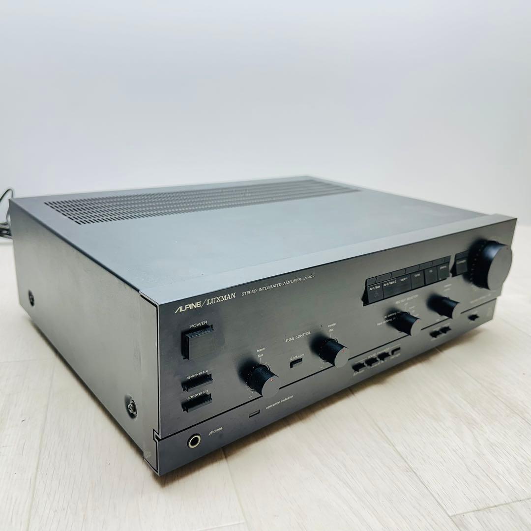 ALPINE ステレオインテグレーテッドアンプ　LV-102