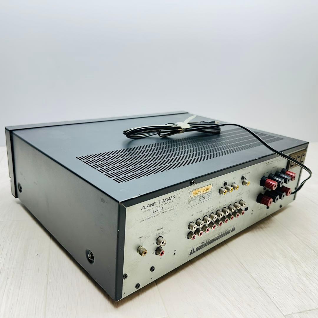 ALPINE ステレオインテグレーテッドアンプ　LV-102