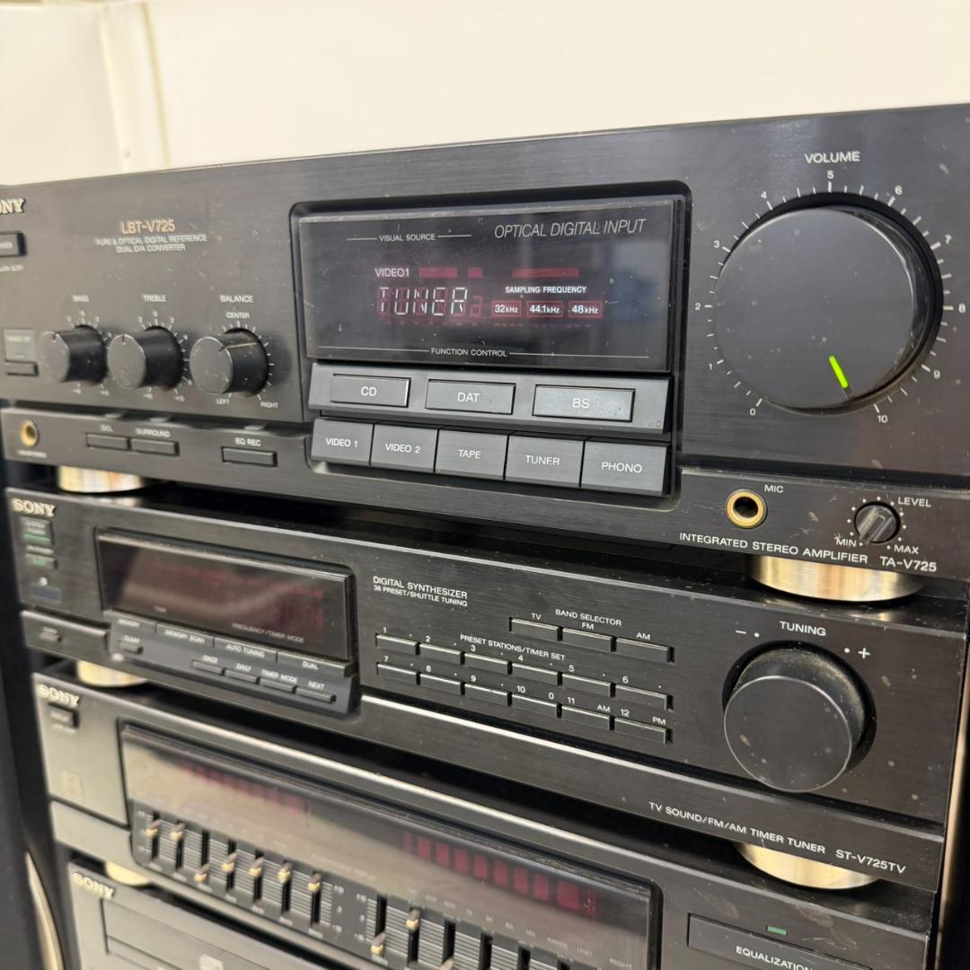 C*s様 SONY V725 SS LBT ST SEQ CDP TC オーディ