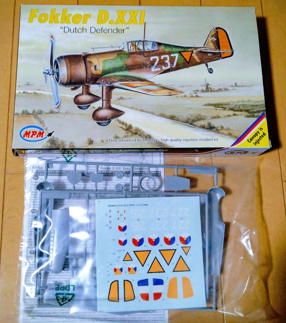 1/72 MPM キ-64 ＆ フォッカーD.21