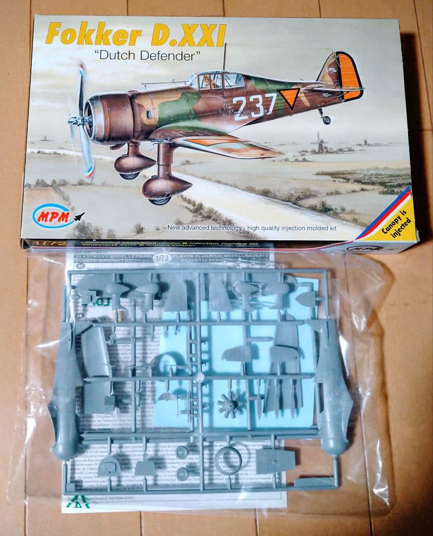 1/72 MPM キ-64 ＆ フォッカーD.21