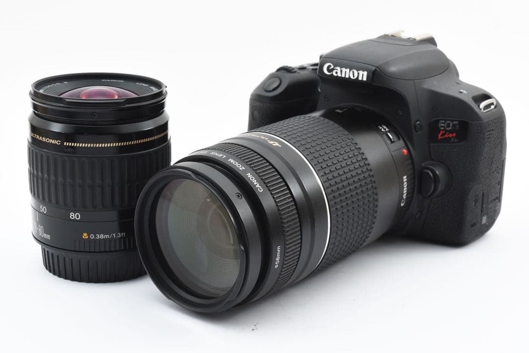 Canon EOS Kiss X9iダブルレンズセット標準＋超望遠レンズセット