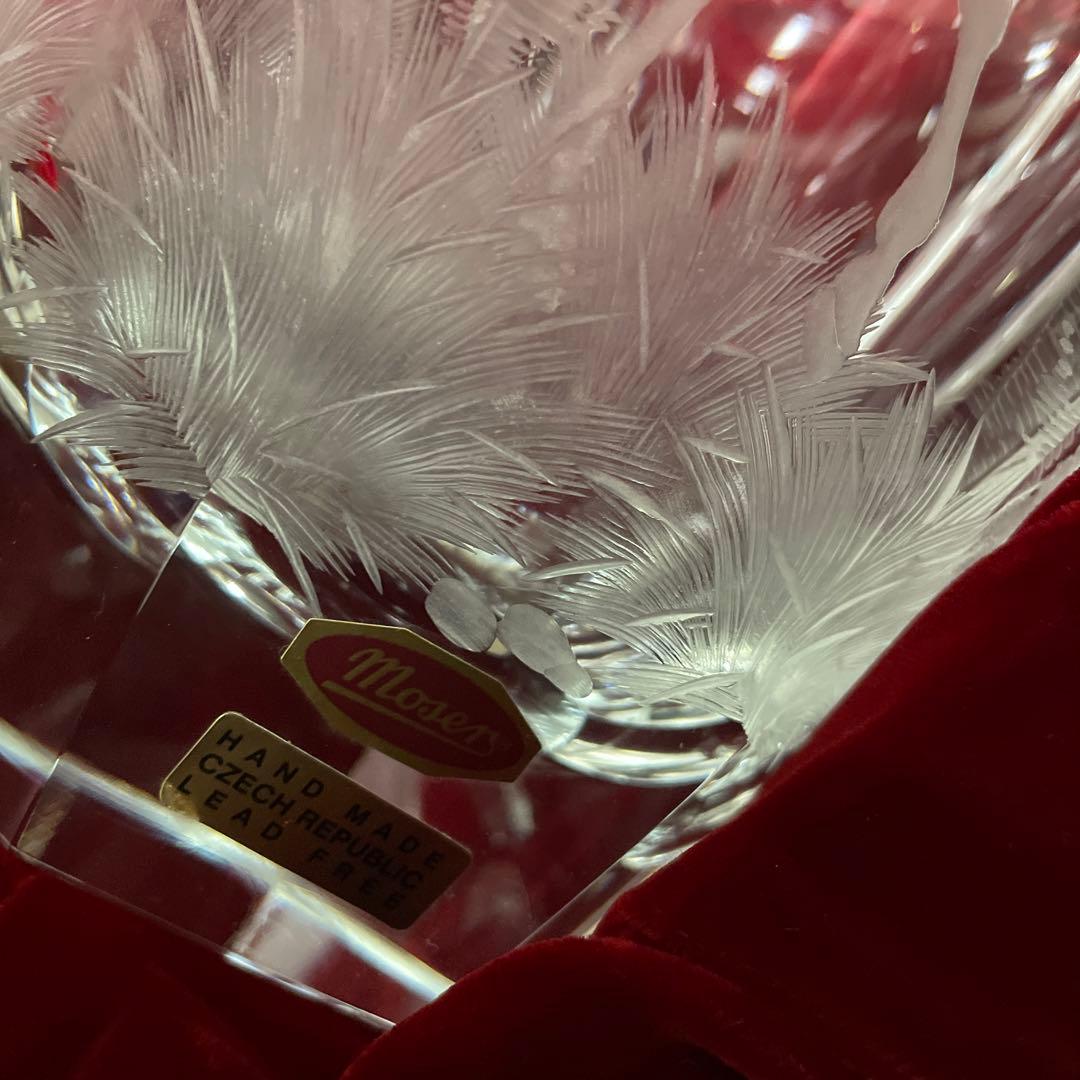 モーゼル（Moser）フラワーベース　馬