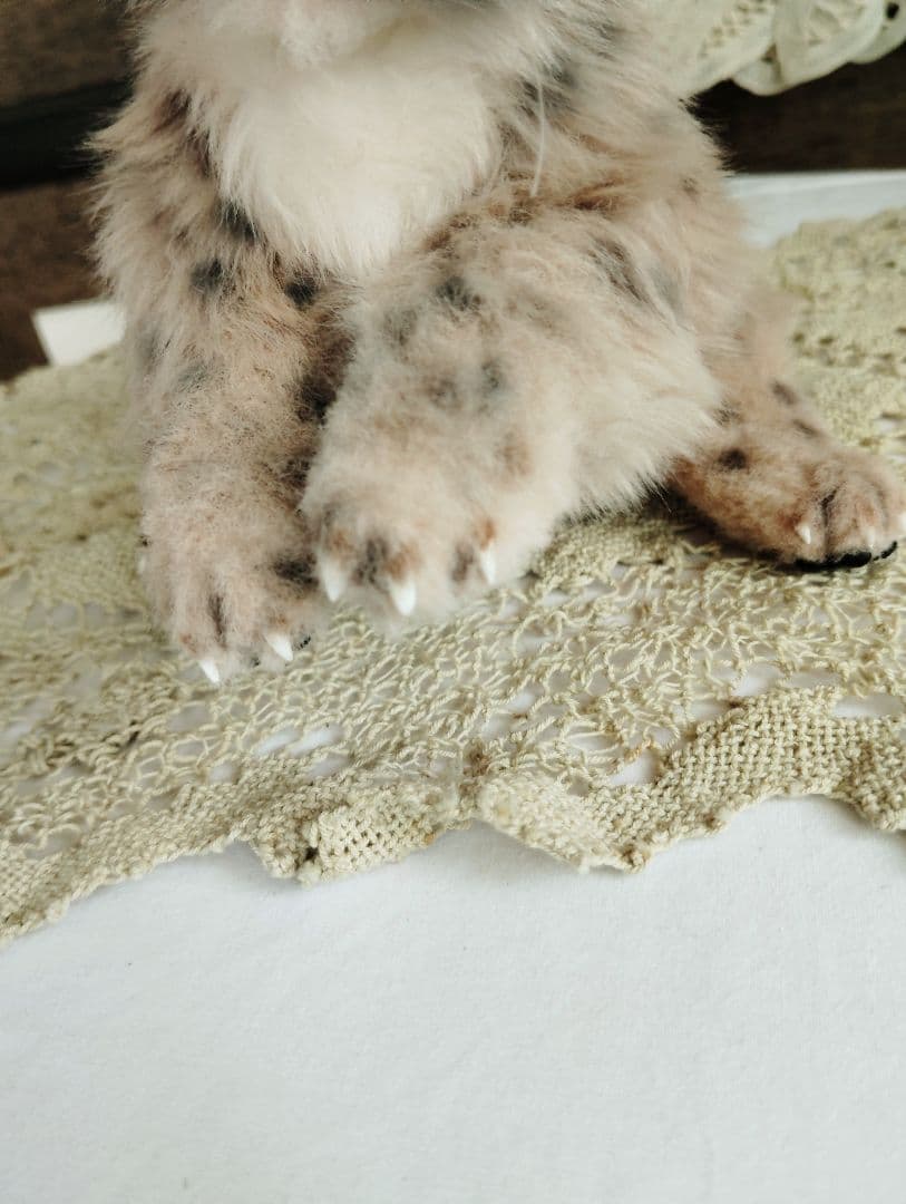 生後1ヶ月♡チーターベビー♡アートドール♡ぬいぐるみ♡