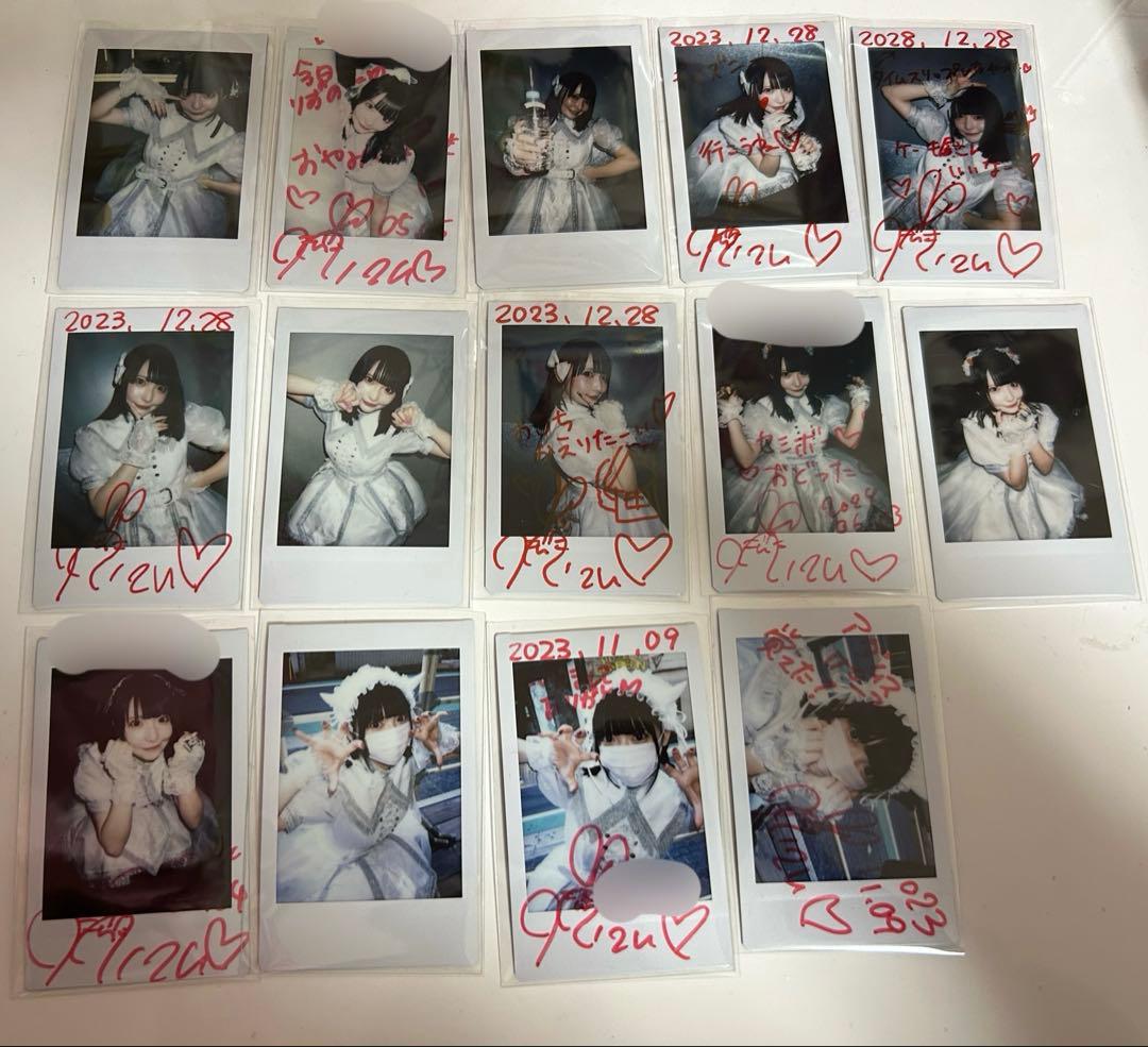 AdamLilith 響羽リズ 白衣装チェキ