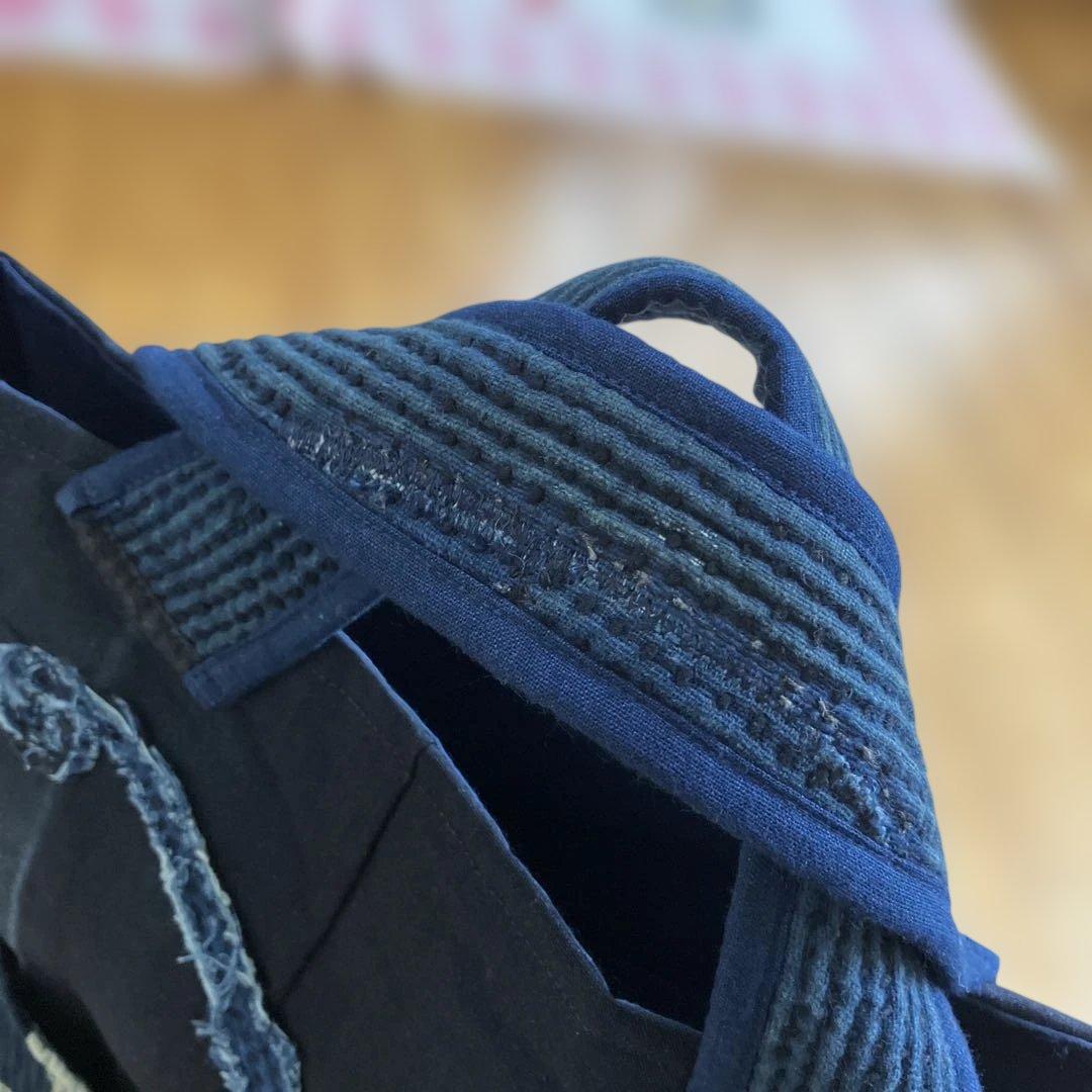 火消し装束消防刺し子藍染め トートバッグ古布リメイク手作り