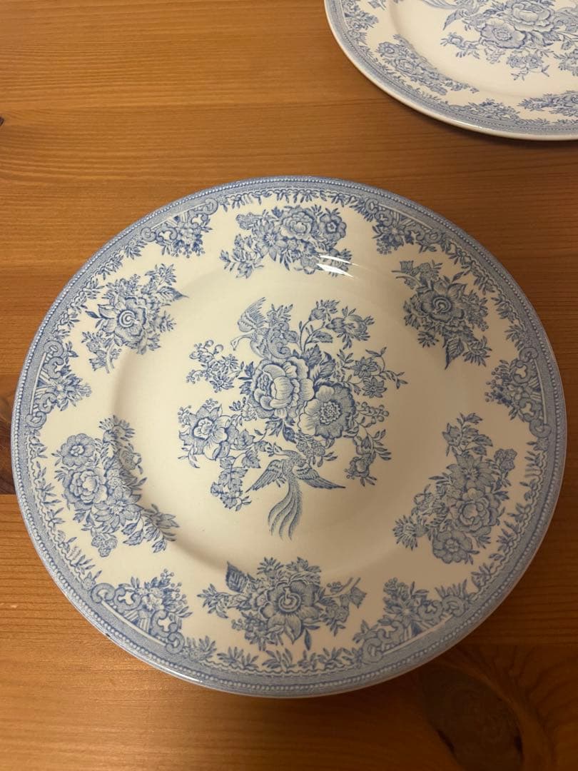 ブルーアジアティックフェザンツ　プレートS 5枚