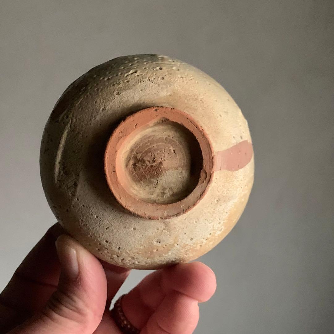 高麗青磁 白象嵌 盃 三島盃 14世紀頃 酒器 ぐい呑み 古美術 古道具