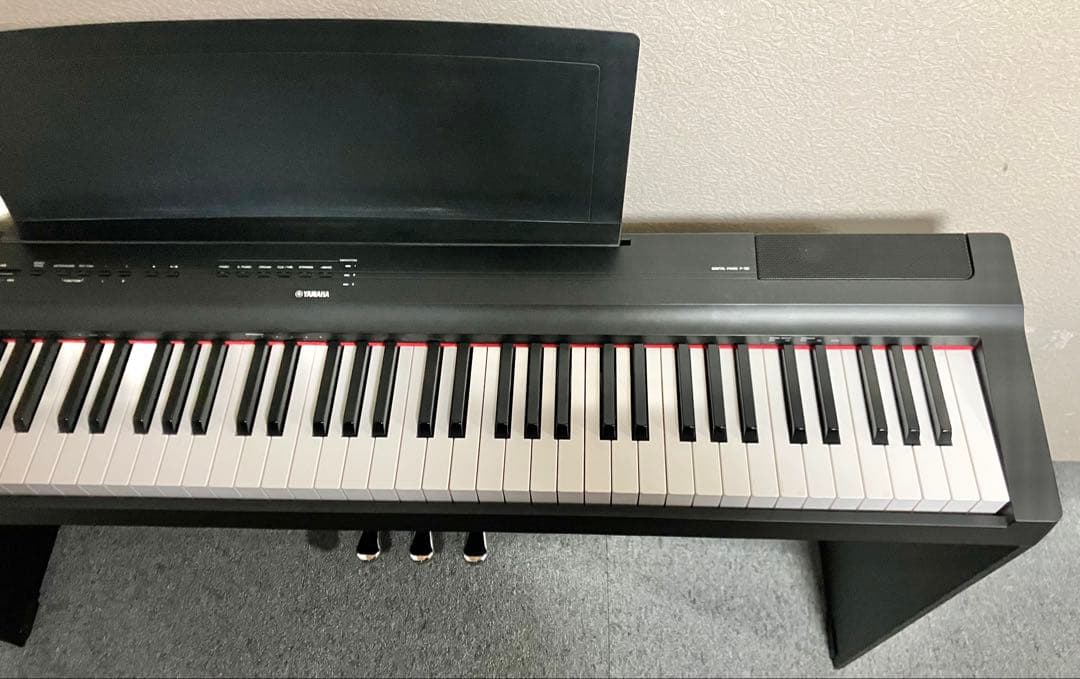 【美品】YAMAHA 電子ピアノ P-125B【無料配送可能】