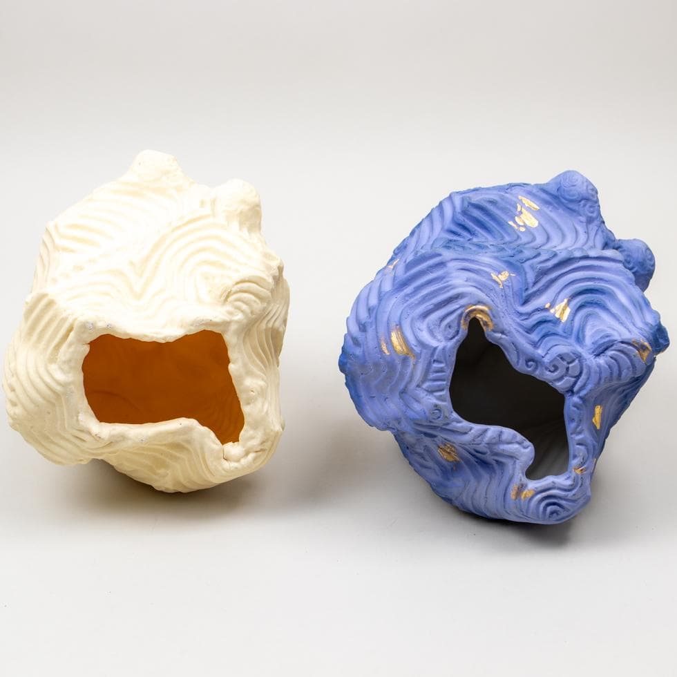 坂田甚内 オブジェ 2点 現代アート