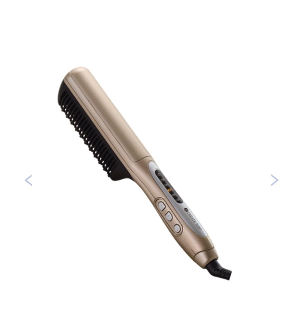 ボリュームメイクコームアイロン　CREATE ION ゴールド　　浄霊済み