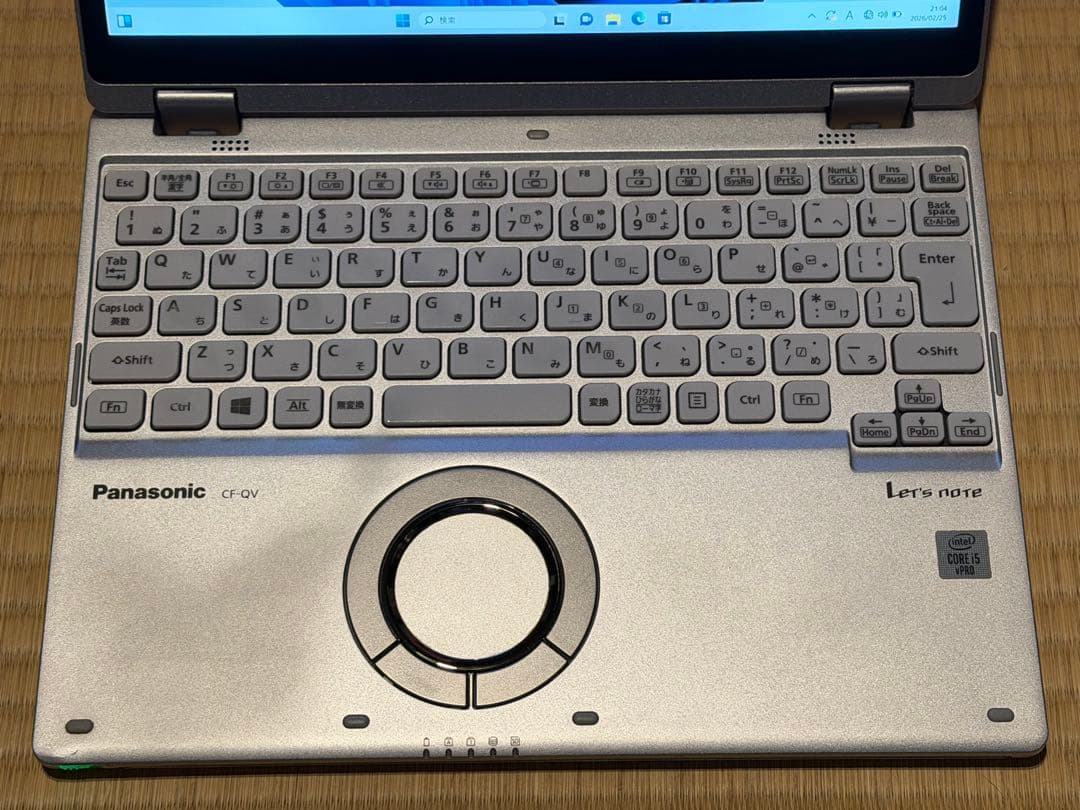 レッツノートCF-QV i5-10310U 16GB SSD256GB
