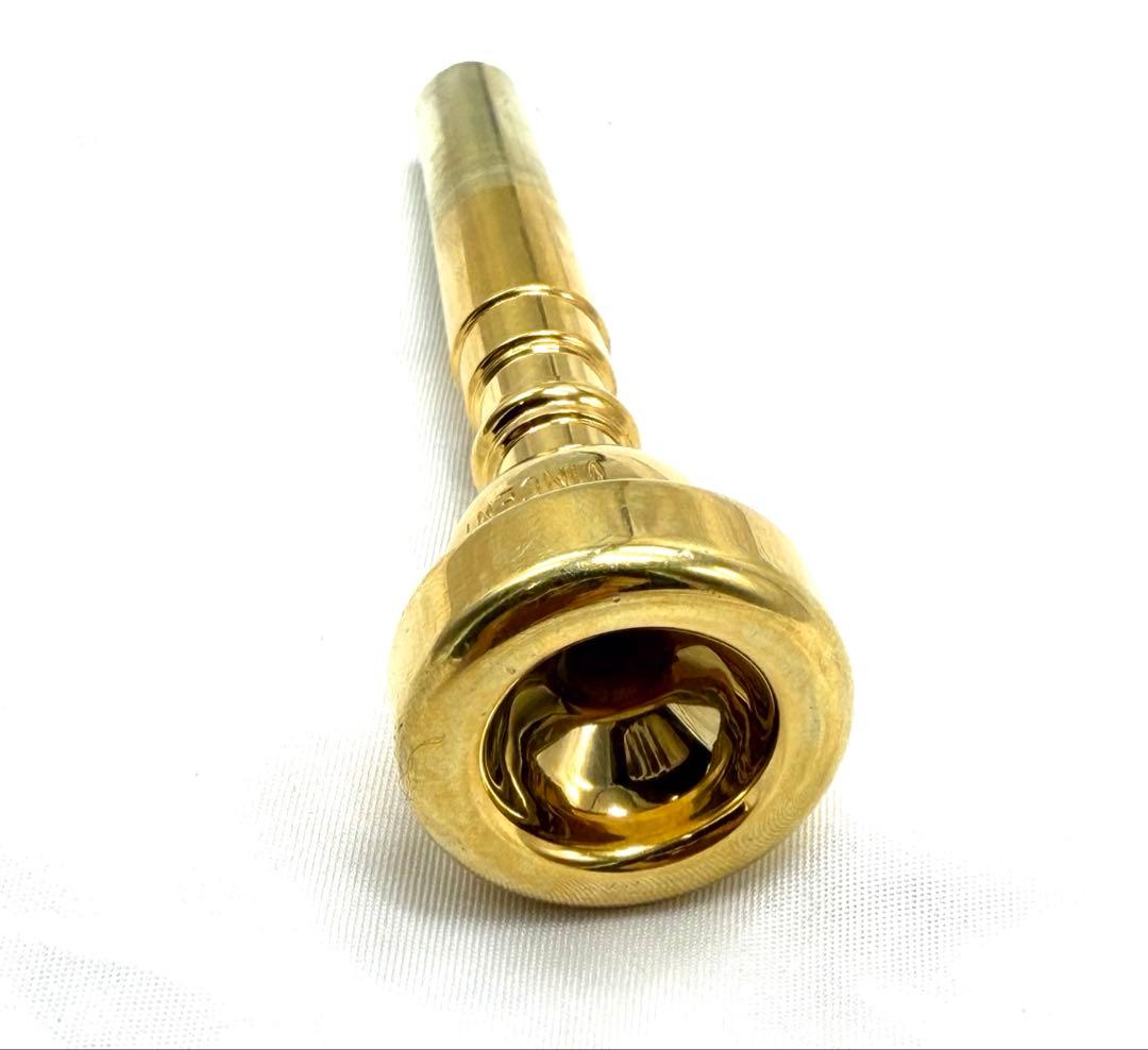 Bach 3C トランペット マウスピース 金メッキ GP バック